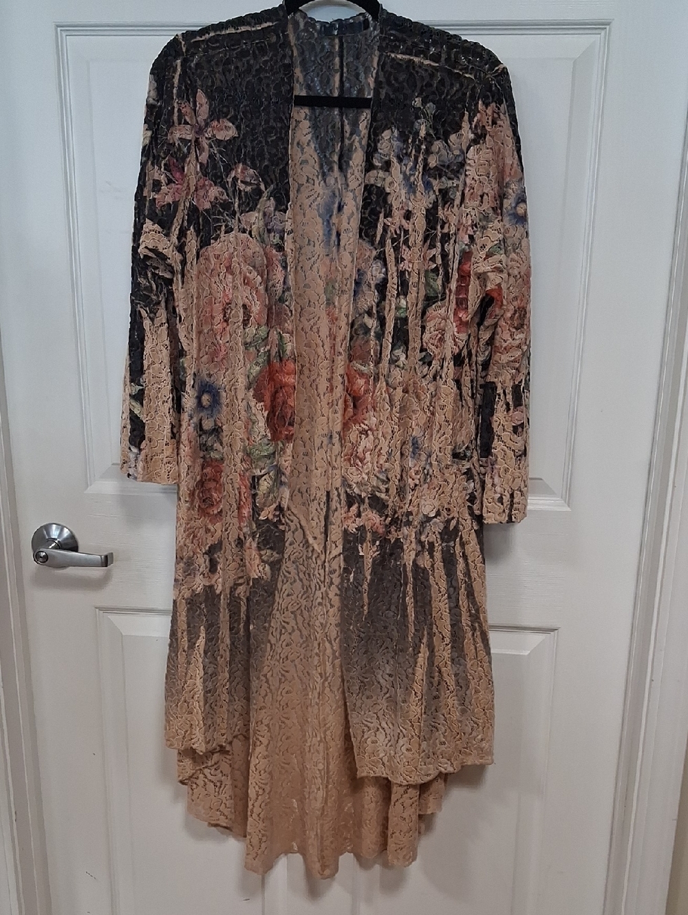 Floral Lace Duster
